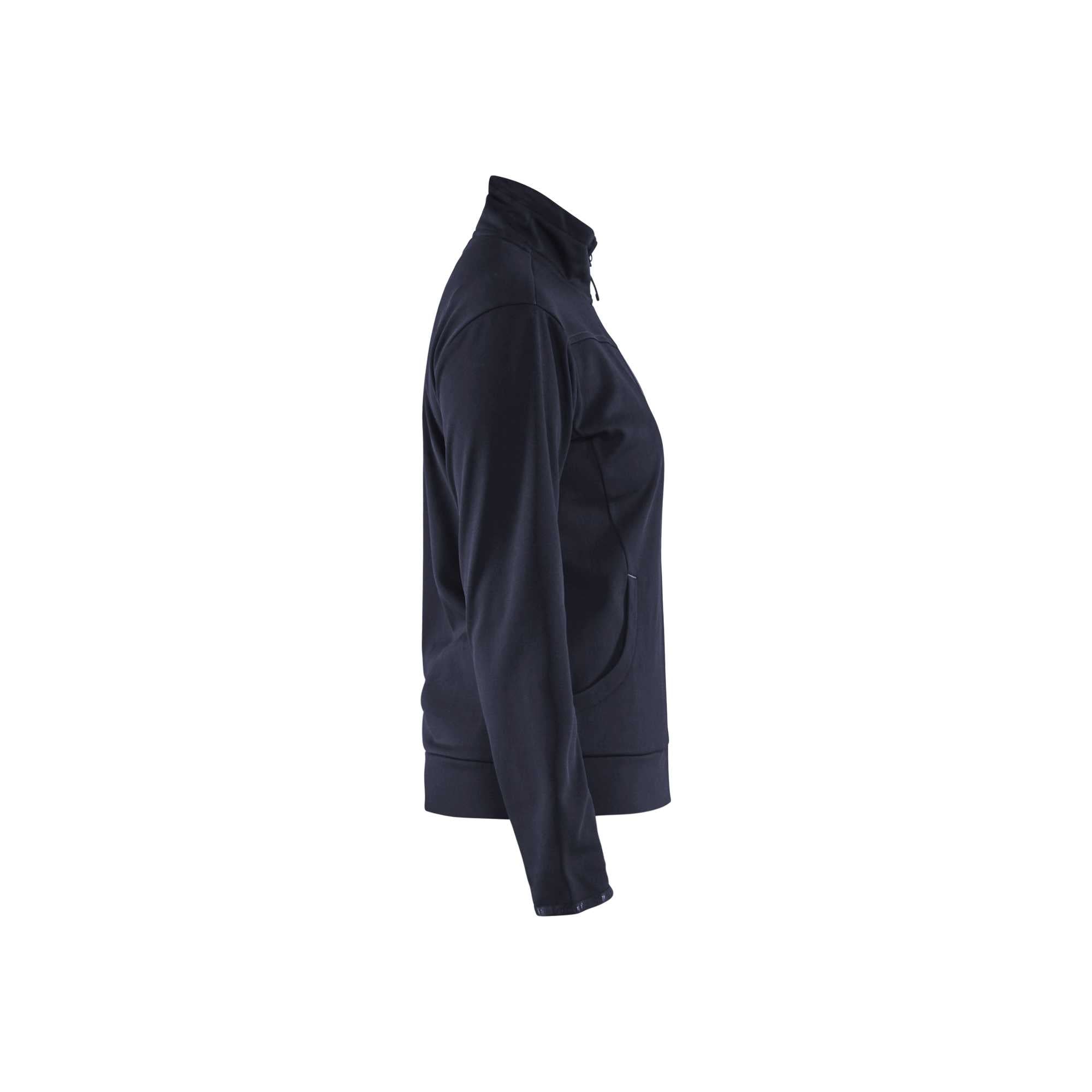 BLAKLADER 33942526 Hi Vis Reflective Full Zip Work Sweatshirt WOMEN - Pique Fleece